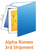 Alpha Romeo 3rd Shipment